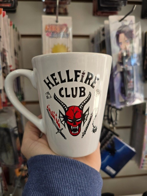Producto - Taza Hellfire Club blanca