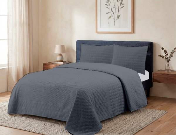 Producto - Quilt Cover Cubrecama Queen C/fundas Dubai Liso Kavanagh - 3