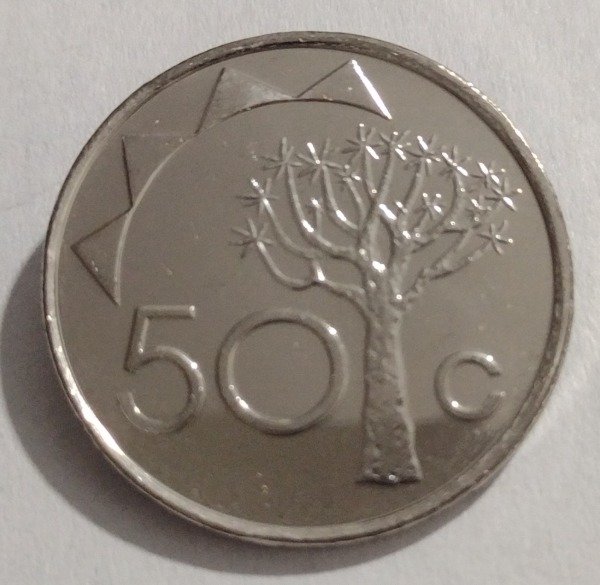 Producto - Namibia 50 centavos 2010 - 0