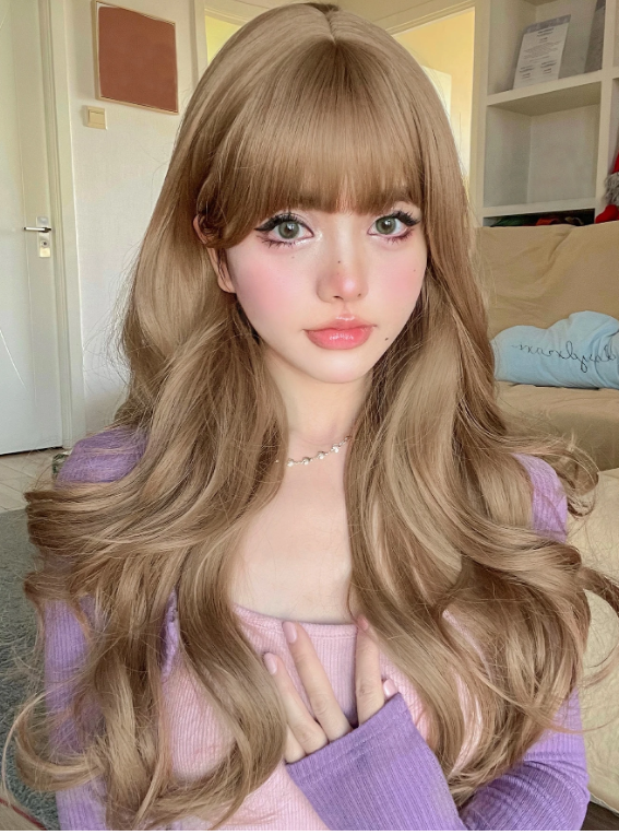 Producto - Peluca Dorada Beige Skinto (Soft Kanekalon)