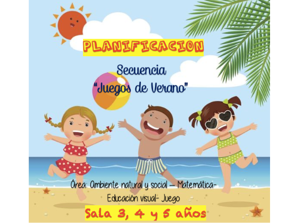 Producto - Secuencia Juegos de Verano (3, 4 y 5 años)