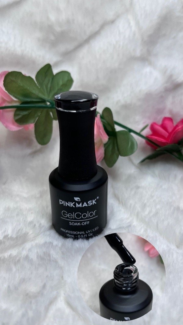 Producto - Gel color 15 ml negro pink mask
