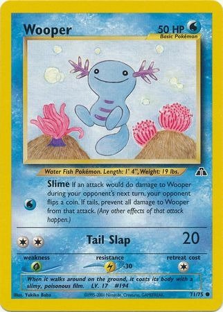 Producto - Wooper (71/75) [Neo Discovery Unlimited]