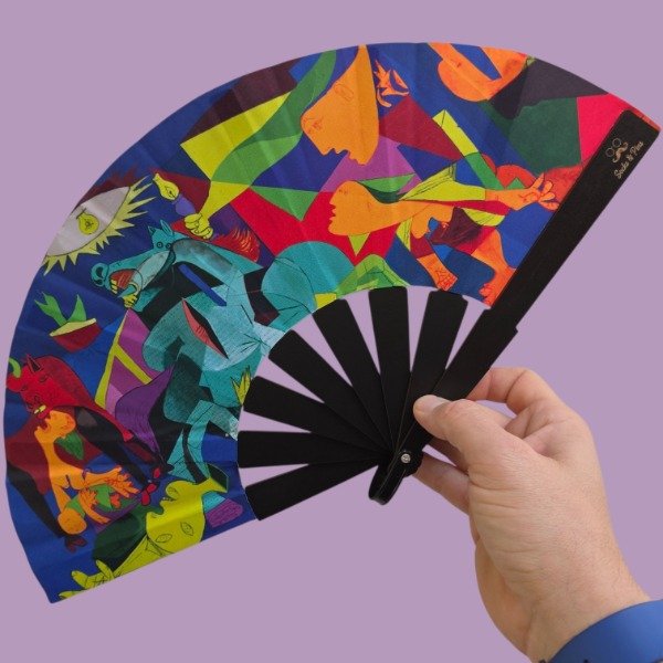 Producto - Abanico "Guernica Psicodelico"