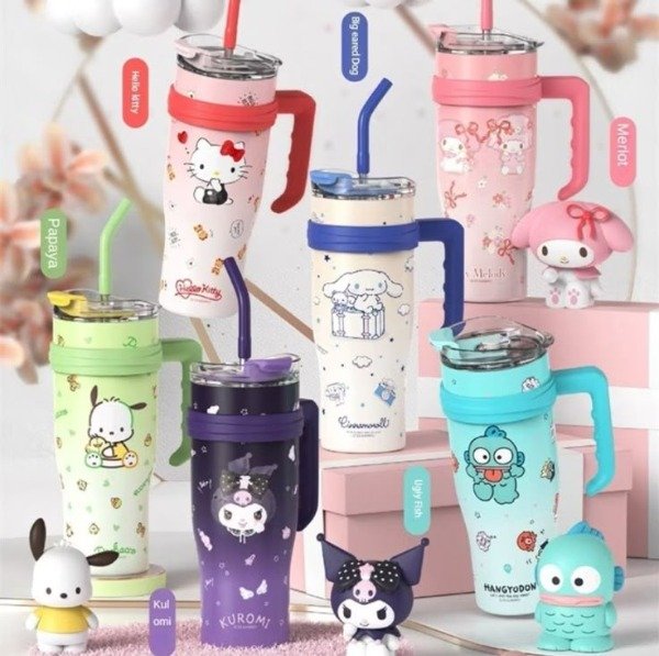 Producto - Vaso termico tipo stanley sanrio 1litro200ml