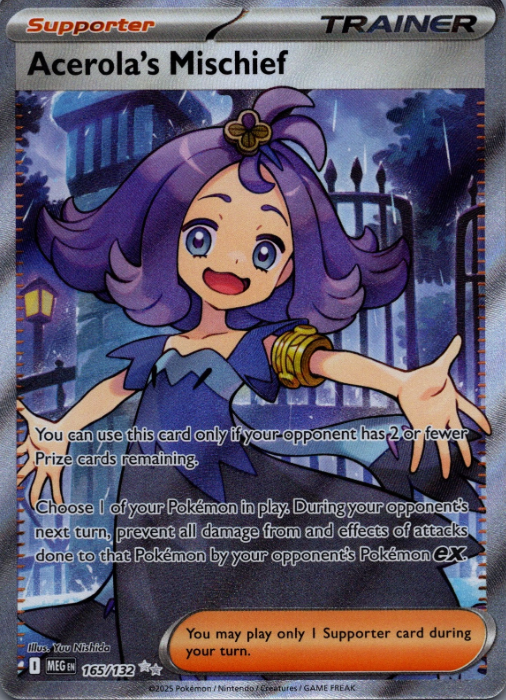 Producto - Acerola's Mischief - 165/132 - Mega Evolution - Holo