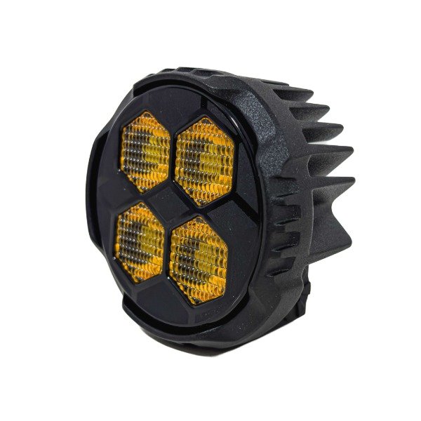 Producto - IRON LED IR100 DJ6920RUAR AMBAR  - FARO UNIDAD