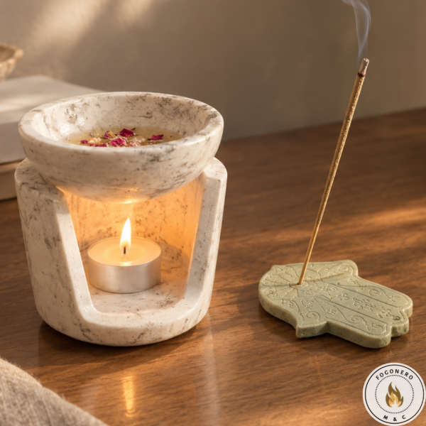 Producto - Kit Hornito Aromático + Porta Sahumerio - 2