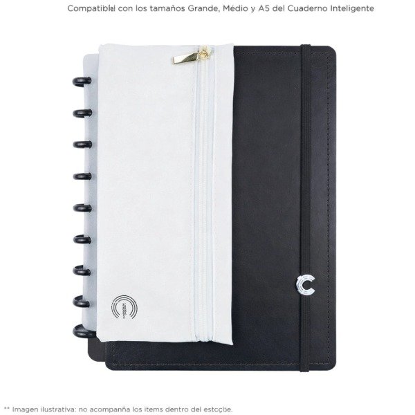 Producto - Kit Cauderno A5 Diseño a Eleccion + Cartuchera + Repuesto 80 hojas - 1