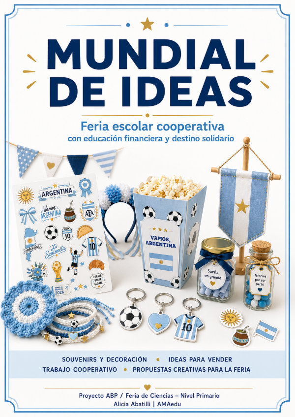 Producto - Proyecto MUNDIAL DE IDEAS - FERIA ESCOLAR COOPERATIVA