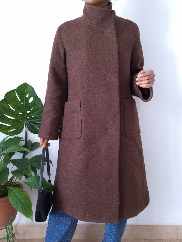 Producto - Tapado Marc Brick - T:L (Chocolate)