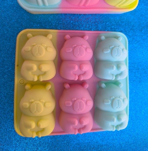 Producto - Molde de silicona 6 Capibaras