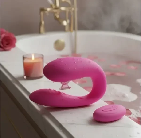 Producto - VENECIA Vibrador con 10 modos para disfrutar solo o en pareja con control remoto