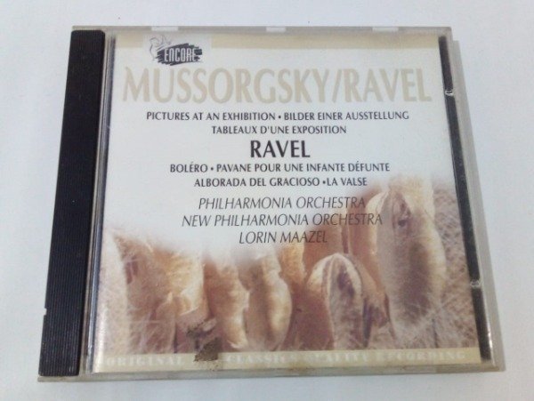 Producto - Mussorgsky / Ravel - Philharmonia orchestra Lorin Maazel - EMI 1993