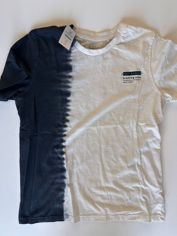 Producto - Remera bicolor azul y blanca marca Cheeky - 3