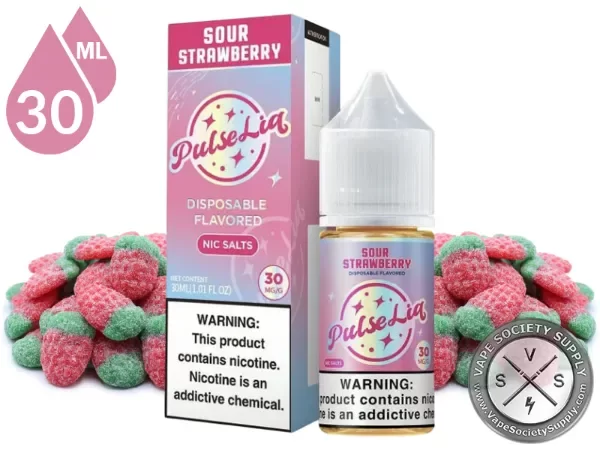 Producto - PULSE SALT SOUR STRAWBERRY