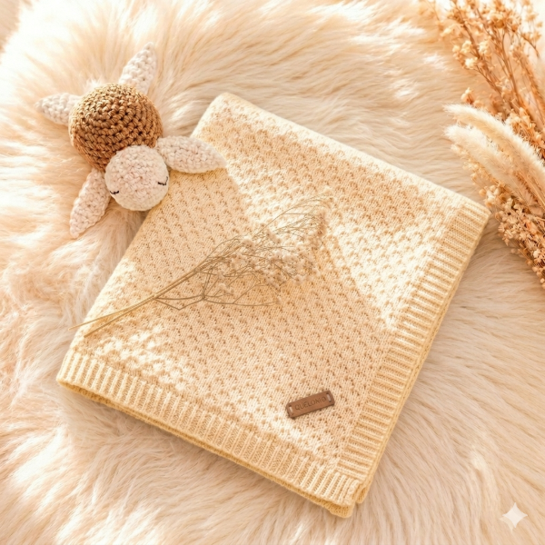Producto - MANTITA REVERSIBLE NATURAL