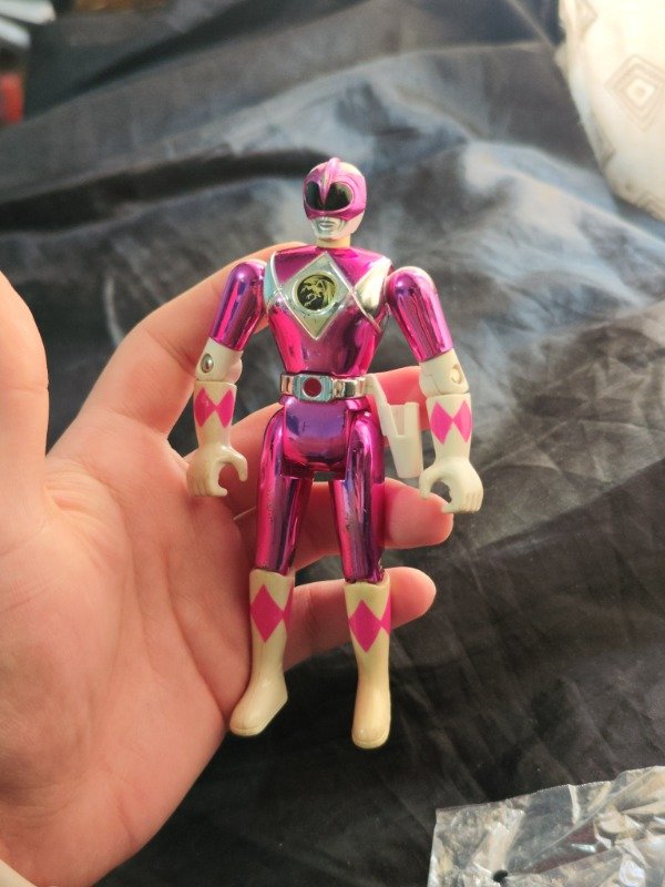 Producto - Ranger Rosa 14 cm Mighty Morphin Movie 1995 Power Rangers Original - 0
