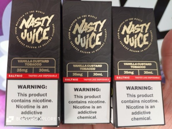 Producto - SALT NASTY JUICE SMOOTH VAINILLA CUSTARD 30ml 35mg