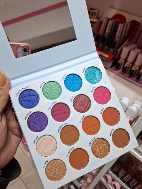 Producto - Paleta de sombras WINTER STORM ruby rose