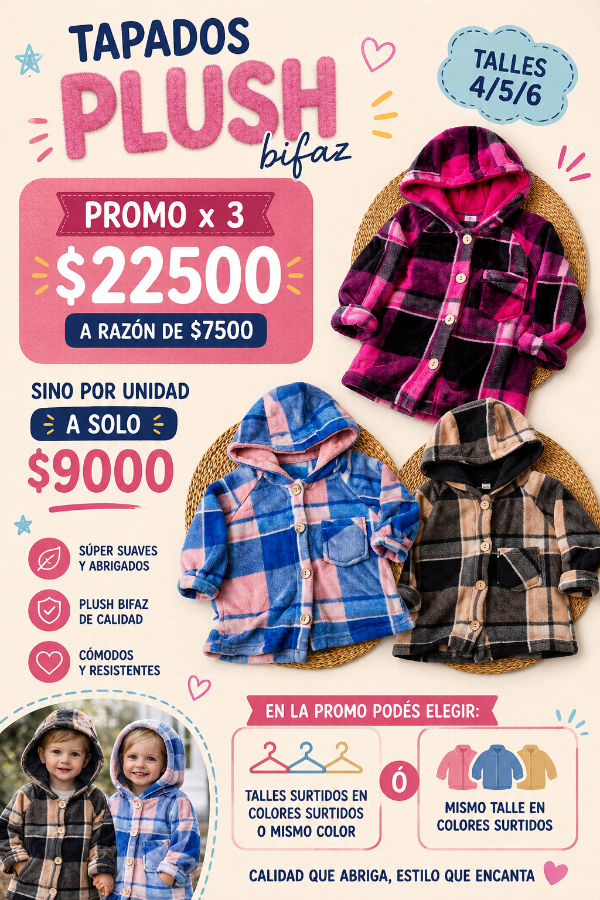Producto - PROMO X 3 TAPADO BIFAZ
