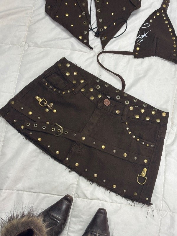 Producto - Mini Skirt - Angelic Brown - 1