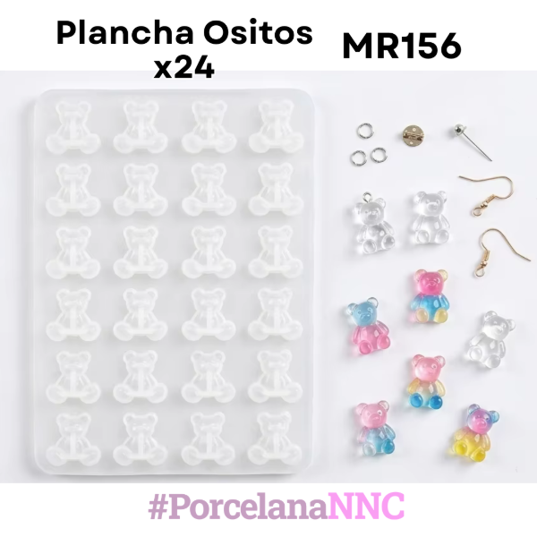 Producto - Plancha Ositos x24 MR156