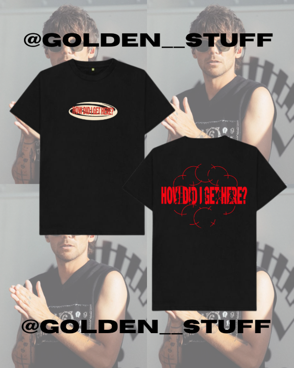 Producto - REMERA HOW DID I GET HERE - LOUIS TOMLINSON