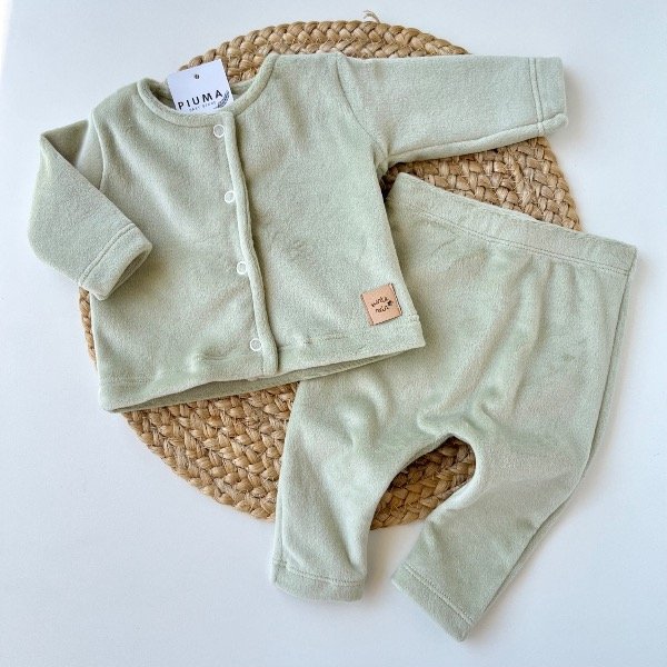 Producto - Conjunto plush Pistacho