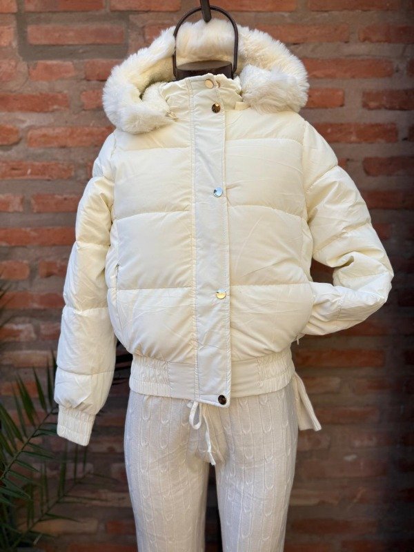 Producto - CAMPERA PUFFER PREMIUM CON PIEL