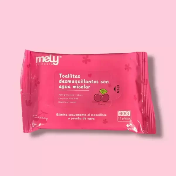 Producto - THELMA Y LOUISE TOALLITA DESMAQUILLANTE MICELAR (CHERRY)