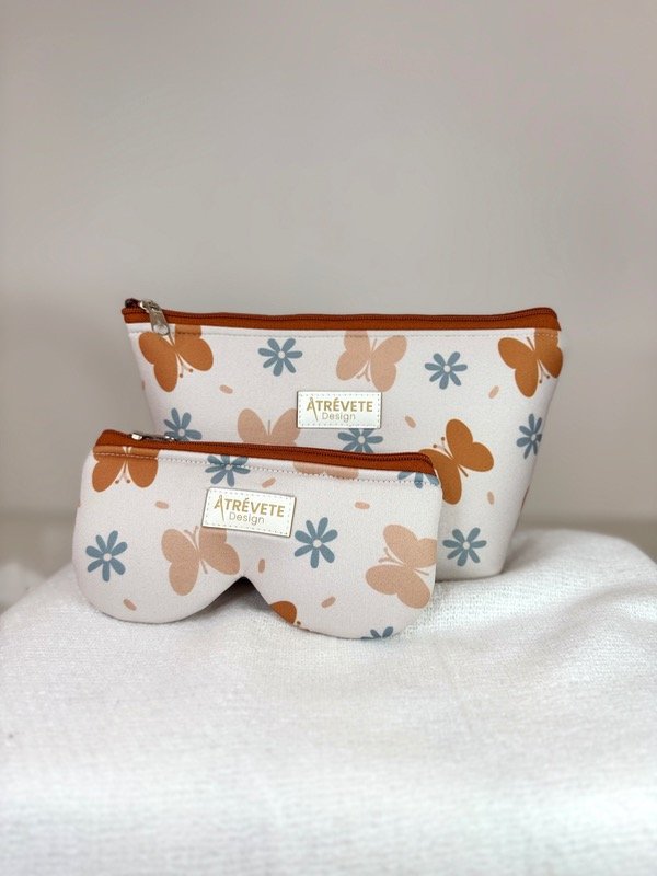 Producto - NECESER + PORTALENTES - MARIPOSAS