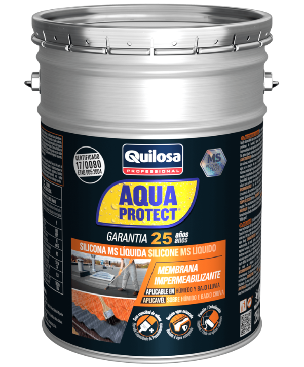 Producto - Silicona MS Liquida Aqua Protect Blanca 1kg