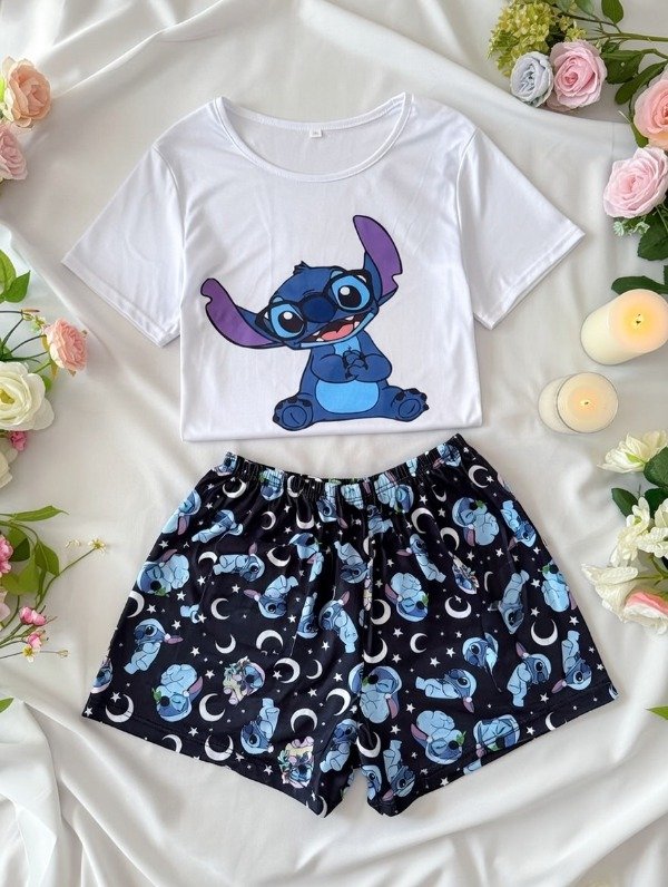 Producto - Pijama Corto Stitch ZZZ