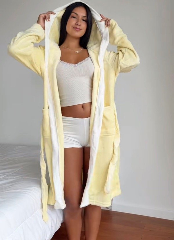 Producto - Bata - Amarillo Pastel - 1