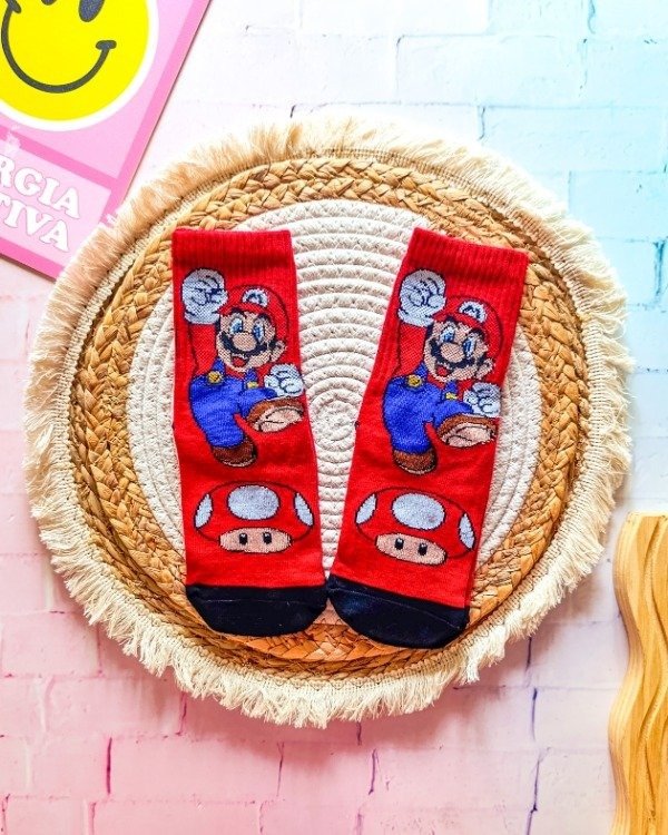 Producto - MEDIAS 3/4 INFANTILES MARIO BROSS