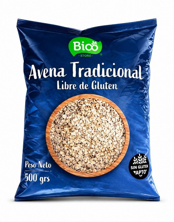 Producto - AVENA TRADICIONAL POR 500GR BIO