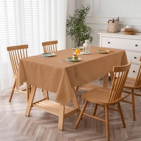 Producto - MANTEL ANTIMANCHAS LISO CON BRILLO 140X200CM