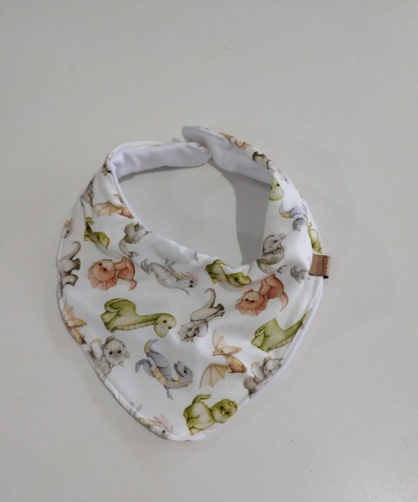 Producto - Babero Dinos bebes reversible