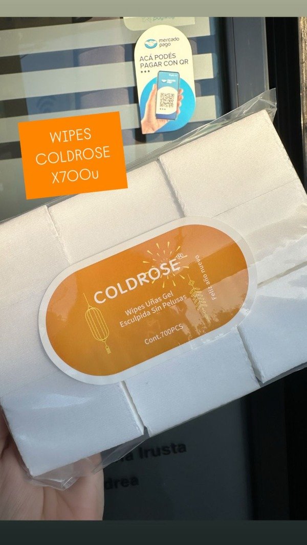 Producto - WIPES COLD ROSE