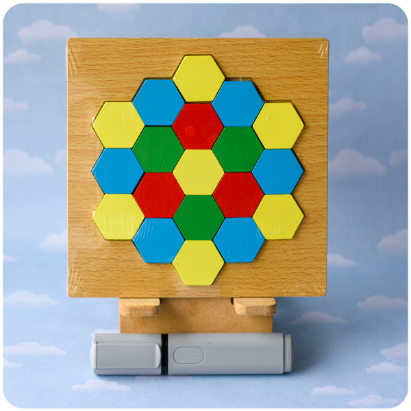 Producto - Rompecabeza Tangram - Hexágono