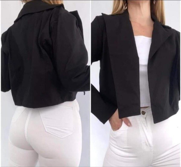 Producto - LINEA POTENCIA Blazer chaqueta bengalina liso