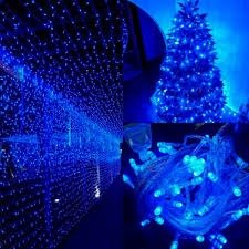 Producto - Guirnalda de 100 Luces Led 9mts aprox azul