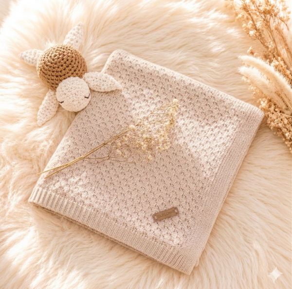 Producto - MANTITA REVERSIBLE BEIGE