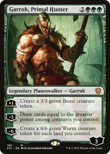 Producto - Garruk, Primal Hunter