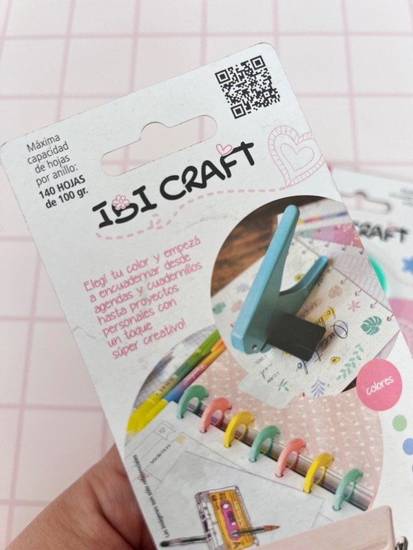 Producto - Discos para cuadernos 32 mm rosa - 3
