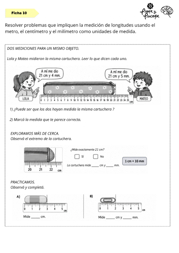 Producto - MEDIDAS 4to GRADO: Matemática 2 niveles de dificultad - 6
