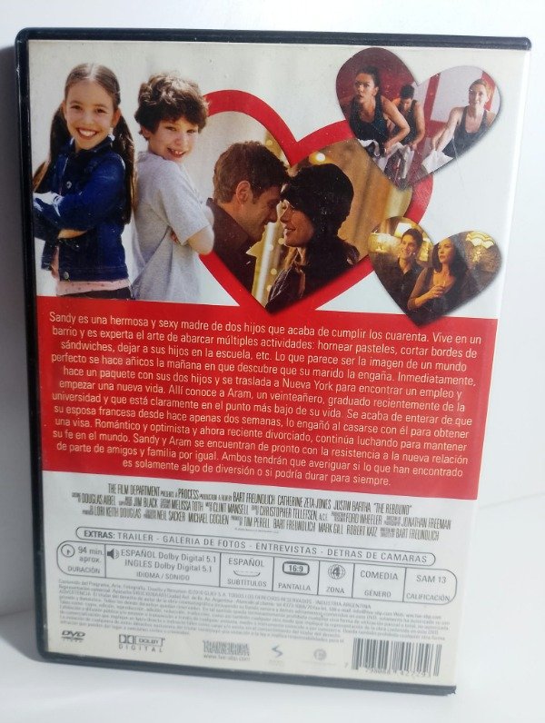 Producto - Amante accidental (The Rebound) (2009) - DVD - 1