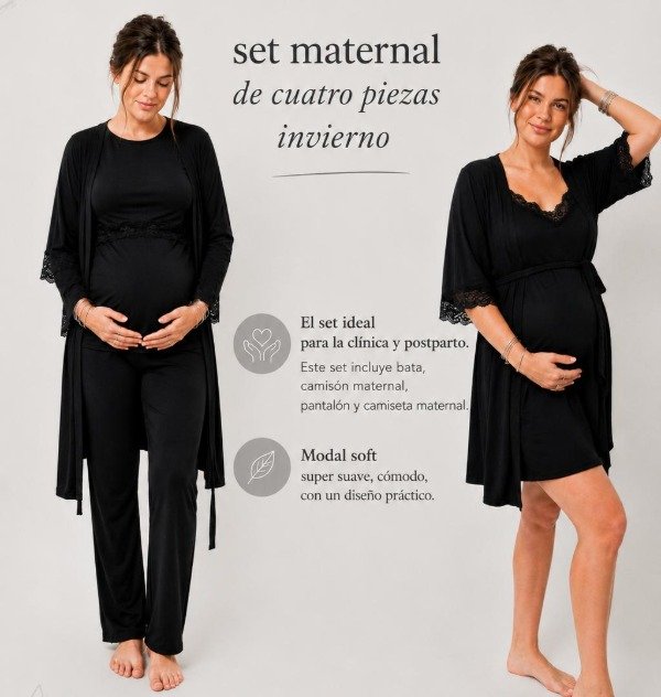 Producto - Set maternal 4 piezas invierno - 0
