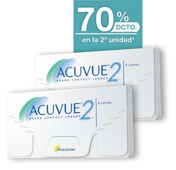 Producto - Lentes de contacto - Acuvue 2 - PROMO 2da con descuento